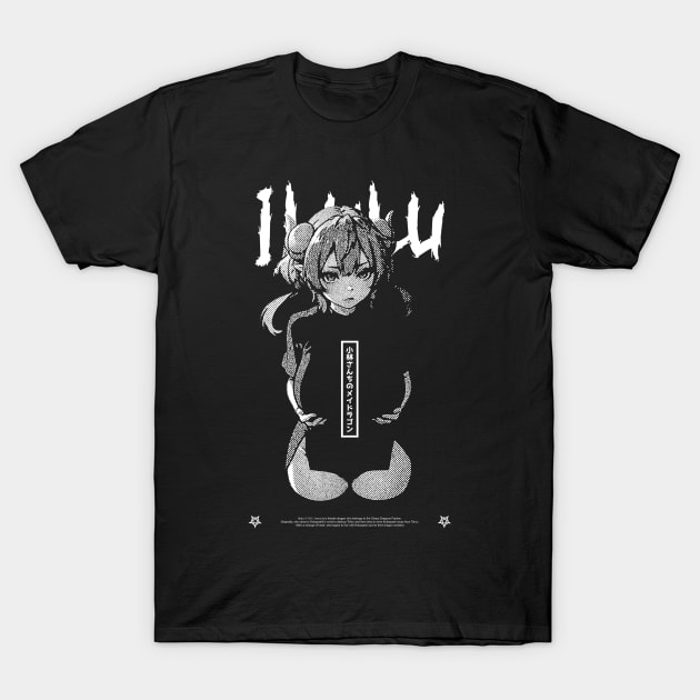 Ilulu Dragon Maid Grunge T-Shirt by Gloomeeey